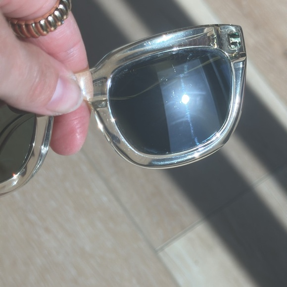 DOM VETRO rose clear sunglasses 48-25-125 - Picture 4 of 11